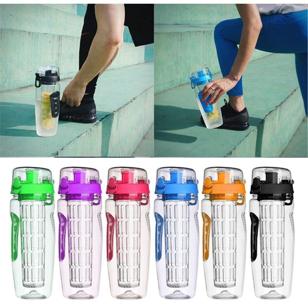 1000ml Water Fruit Bottle BPA Free Plastic Sport Fruit Infuser Water Bottles With Infuser Juice Shaker Drink Bottle Of Water - Ravo Store