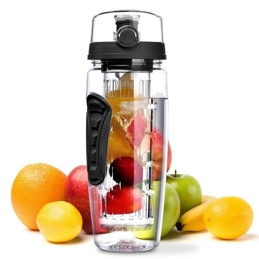 1000ml Water Fruit Bottle BPA Free Plastic Sport Fruit Infuser Water Bottles With Infuser Juice Shaker Drink Bottle Of Water - Ravo Store