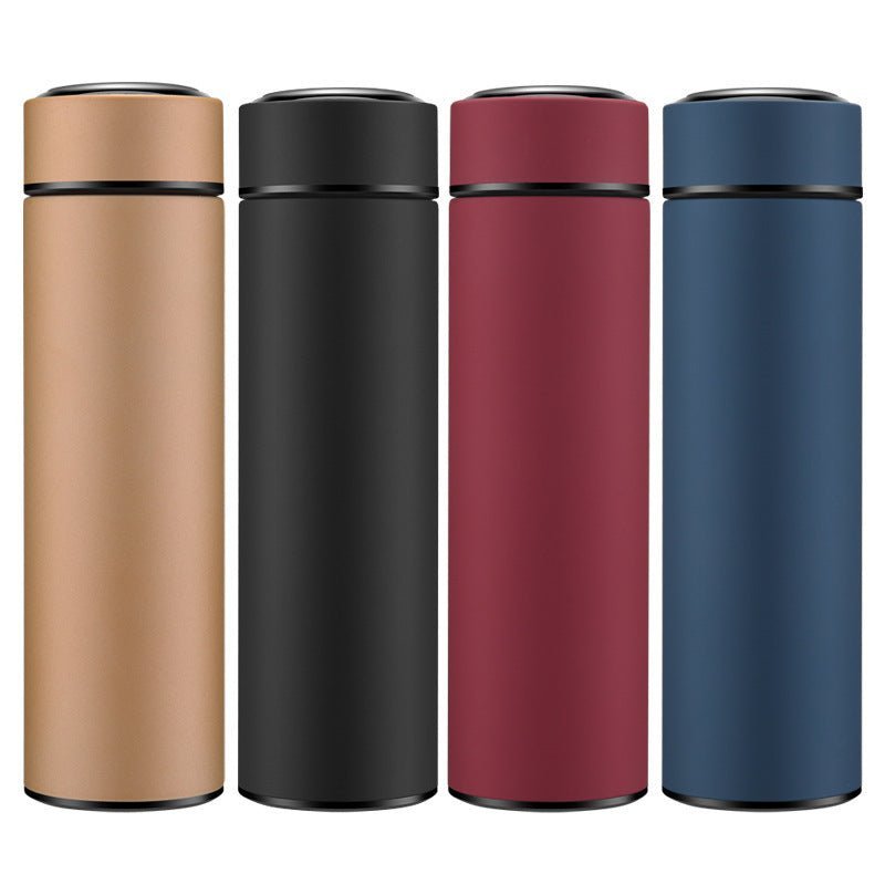 450ml Stainless Steel Water Bottle Double Wall Vacuum Insulated Business Travel Sport Outdoor Water Bottle - Ravo Store