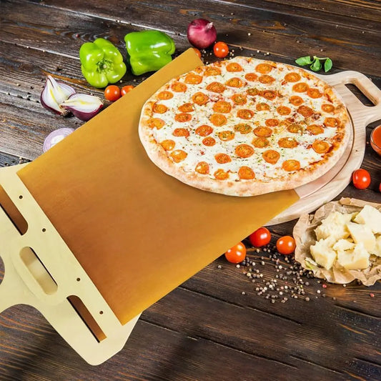 Kitchen Gadgets Sliding Pizza Shovel Non Stick Pizza Smooth Cutting Board Storage Transfer Board Kitchen Baking Tool