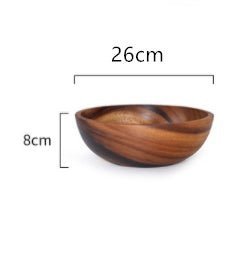 Acacia wooden bowl wooden tableware - Ravo Store