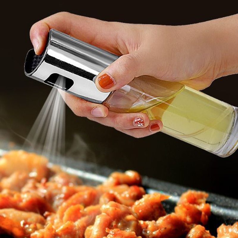 BBQ Healthy Kitchen Cooking Oil Vinegar Spray Bottle - Ravo Store