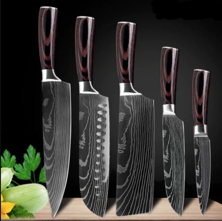 Carpenter's Special Set 6 - piece Set 8 - piece Set Knife Chef Knife Kitchen Knife Cooking - Ravo Store