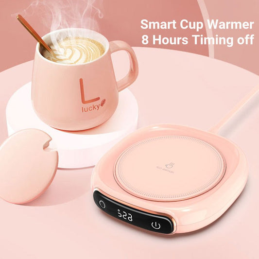 Coffee Mug Warmer Warm Coaster Smart Heating Cup Thermal Insulation Constant Temperature Coaster Heating Pad Desktop - Ravo Store